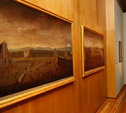 Don Felipe recorre la exposición “Tornaviaje. Arte Iberoamericano en España” que se encuentra en el Museo Nacional del Prado 